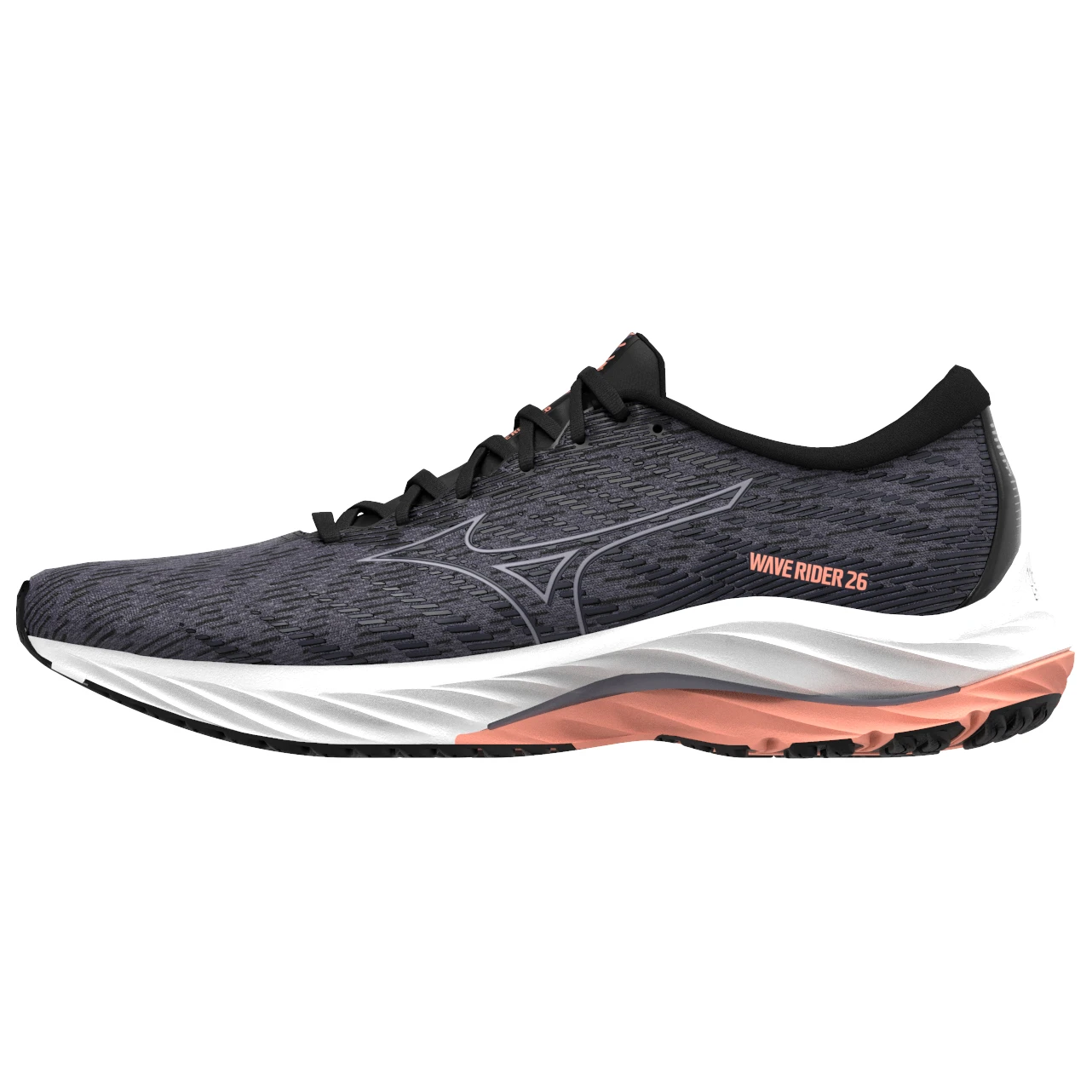 Mizuno - Women's Wave Rider 26 - Chaussures De Running 2 Mizuno - Women's Wave Rider 26 - Chaussures De Running – Image 2